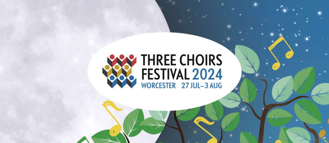 Cover art for the 2024 Three Choirs Festival. © 2024 Matt Savidge