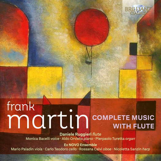 Frank Martin complete music with flute. © 2024 Brilliant Classics (97061)