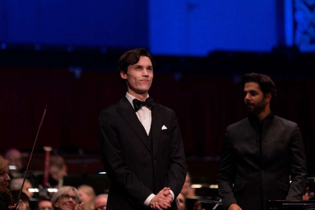 Jaeden Izik-Dzurko wins 2024 Leeds International Piano Competition. Photo © 2024 Frances Marshall