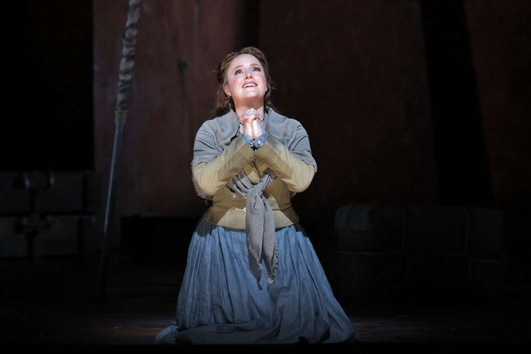 Louise Alder as Micaëla in Bizet's 'Carmen' at San Francisco Opera. Photo © 2024 Cory Weaver