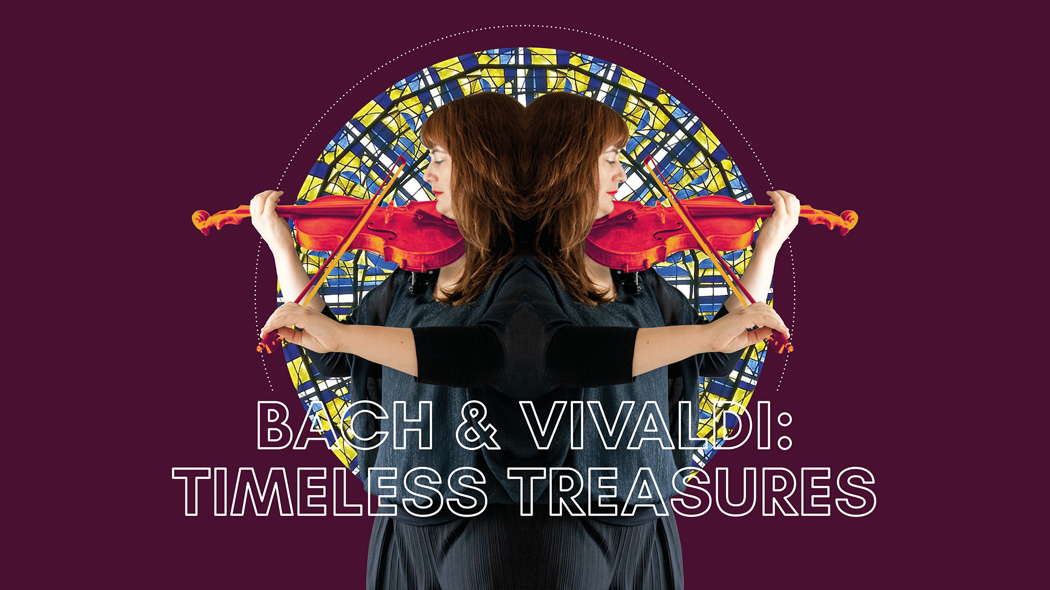 Promotional material for Sinfonia Viva's 'Timeless Treasures' concert, 9 November 2024 at Derby Cathedral