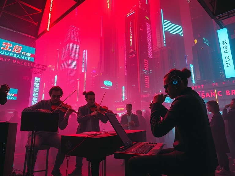 Music and the visual world