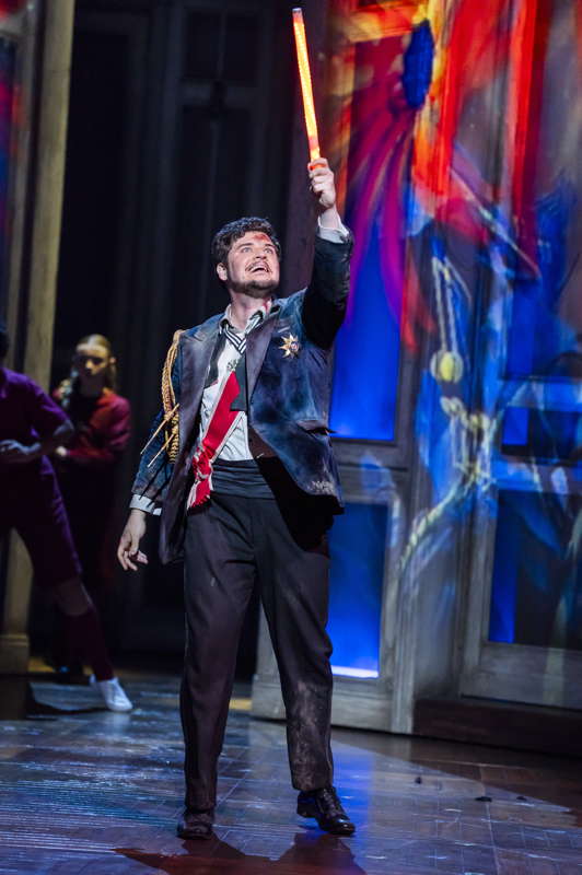 Egor Zhuravskii as Tamino in Opera North's production of Mozart's 'The Magic Flute'. Photo © 2024 Tristram Kenton
