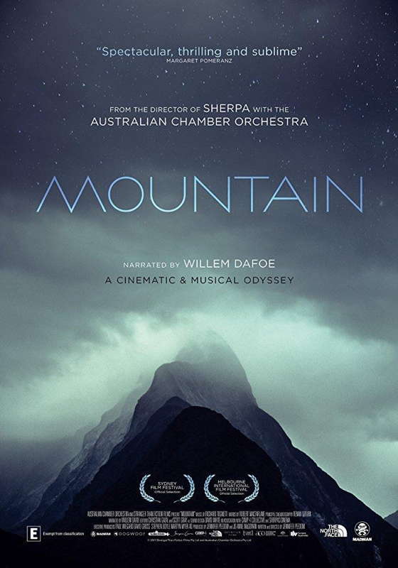 Poster for Jennifer Peedom's film 'Mountain'