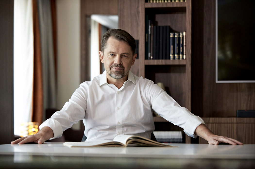 Polish-Russian conductor Andrey Boreyko (born 1957). Photo © Michał Zagórny