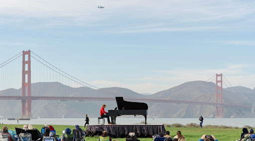 'In a Landscape: Classical Music in the Wild'. Photo © Arthur Hitchcock