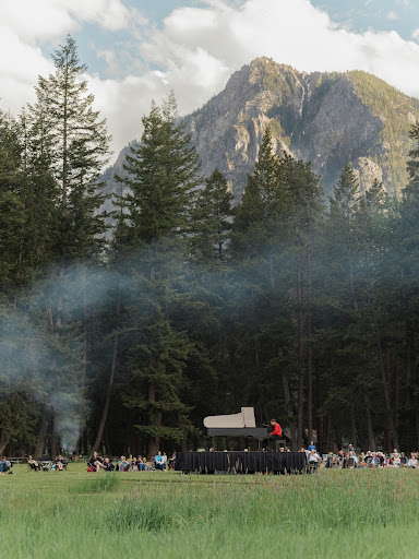 'In a Landscape: Classical Music in the Wild'. Photo © Arthur Hitchcock