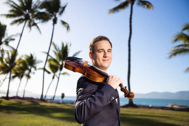Jack Liebeck in Townsville-Gurambilbarra, North Queensland, Australia