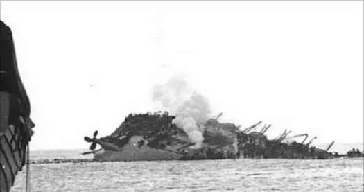 The HMT Lancastria sinking on 17 June 1940