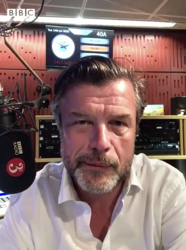 BBC Presenter Petroc Trelawny was born in Worcester, UK in 1971. Photo © 2020 BBC