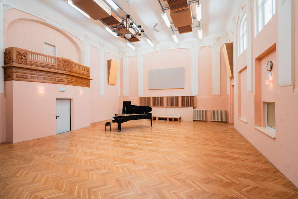 Studio Martínek's main recording hall. Photo © Vojtěch Káb / NOXmedia