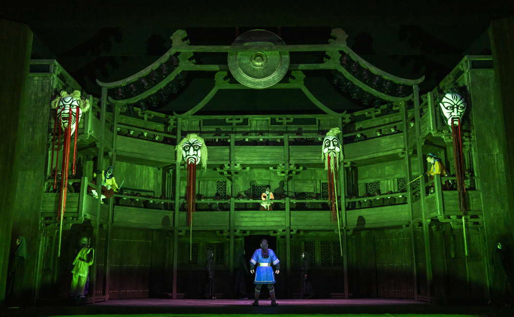 A scene from 'Turandot' at Covent Garden. Photo © 2025 Tristram Kenton