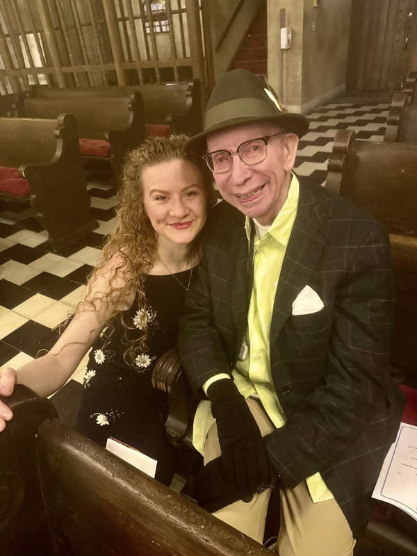 Frank Cooper with pianist Asiya Korepanova. Photo © 2025 Abram Kreeger