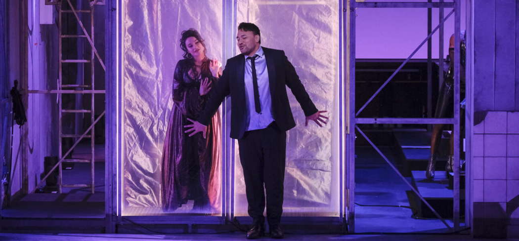 A scene from 'La traviata' in Strasbourg. Photo © 2025 Klara Beck