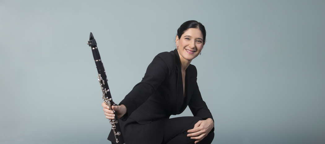 Israeli-German clarinettist Sharon Kam. Photo © 2019 Nancy Horowitz