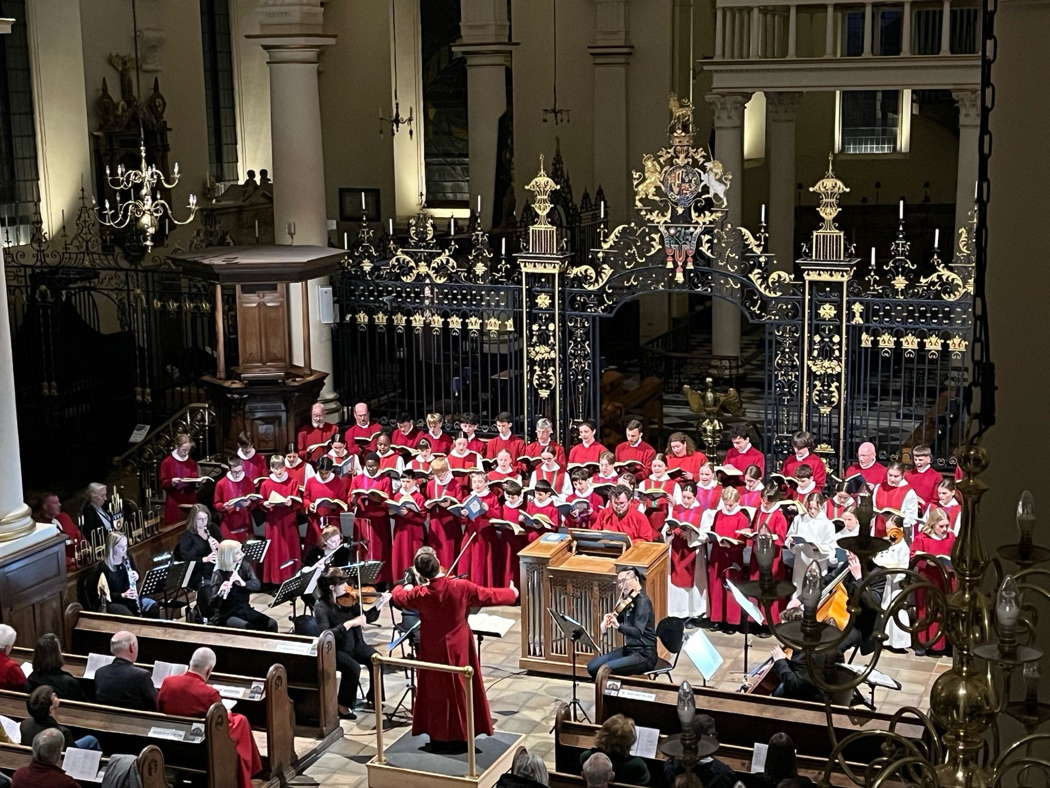 Derby Cathedral Choir and Sinfonia Viva performing J S Bach's 'St John Passion' at Derby Cathedral
