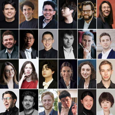 Candidates for the 2025/26 Concours de Genève Conducting Competition