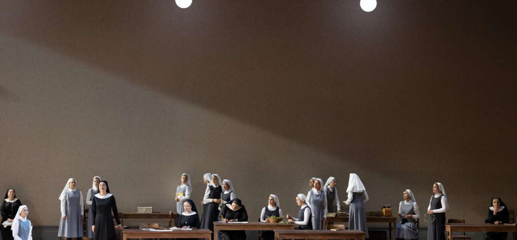 A scene from Puccini's 'Suor Angelica' at the Salzburg Festival. Photo © 2022 Monika Rittershaus