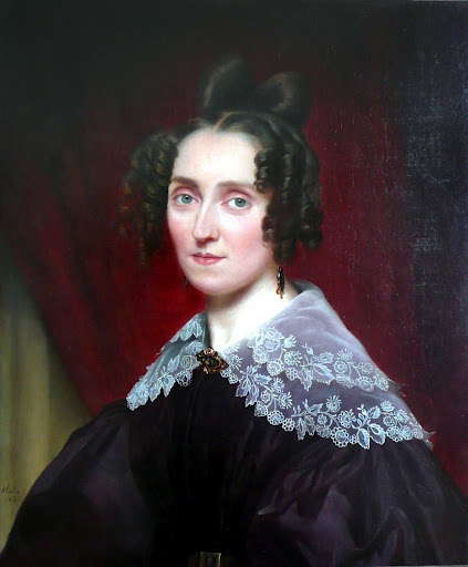 Luigi Rubio's 1835 portrait of Louise Farrenc