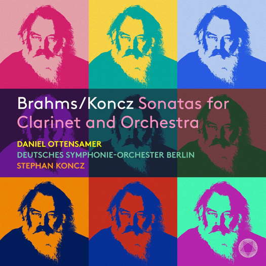 Brahms/Koncz: Sonatas for Clarinet and Orchestra. © 2025 Pentatone Classics (PTC5187425)