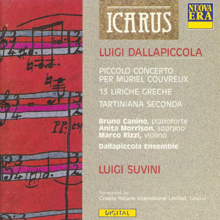 Luigi Dallapiccola: 'Due Liriche di Anacreonte'