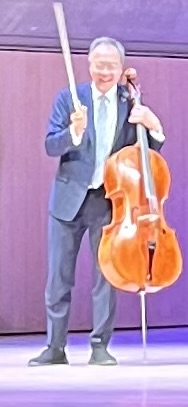 Yo-Yo Ma at Roy Thomson Hall on 7 June. Photo © 2025 Andrea Rush